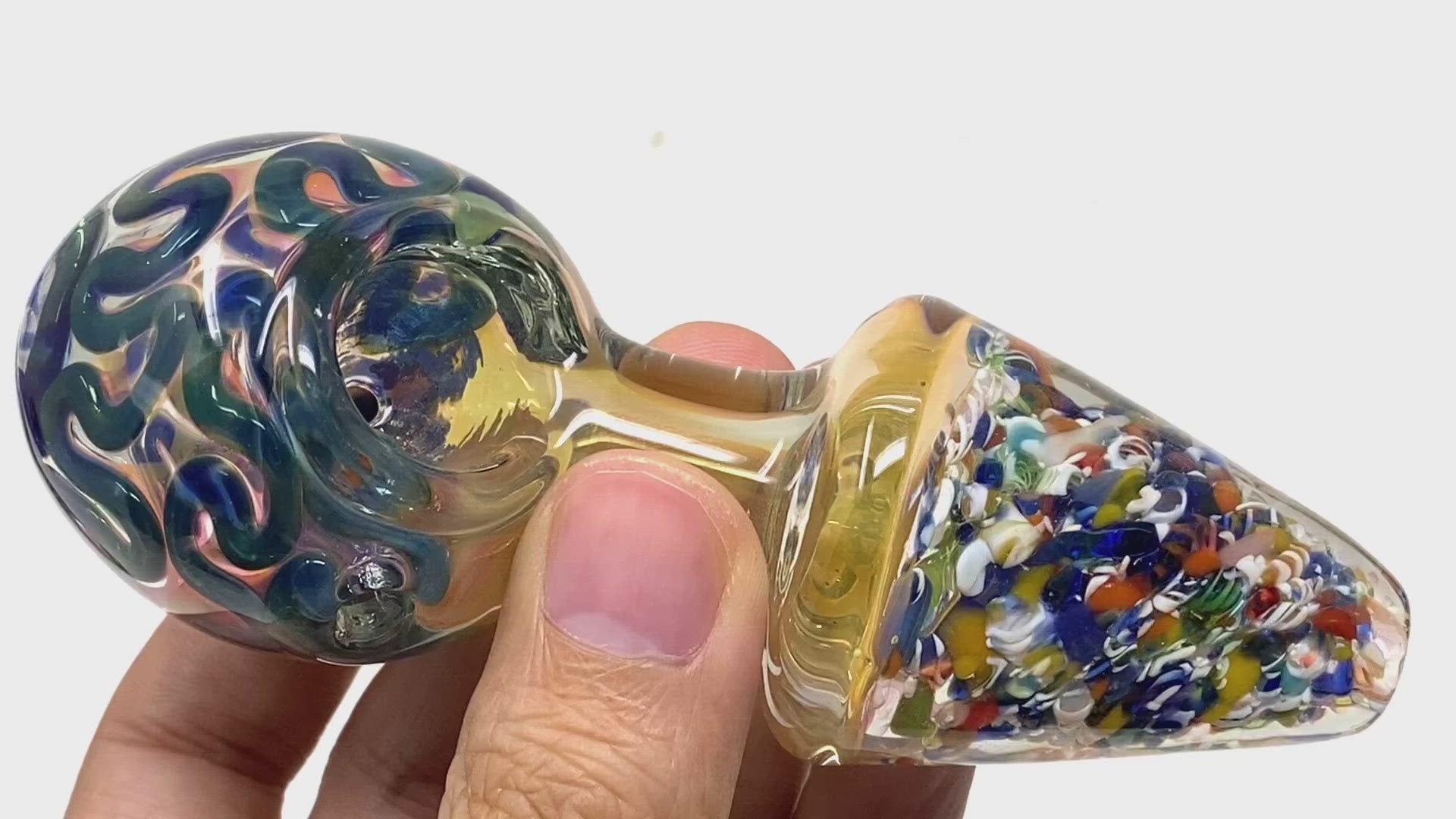 5" little Fatty Colorful Mushroom Spoon