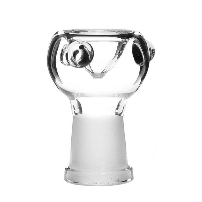 Glass on Glass Dot Female Glass Bowl