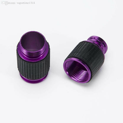 Aluminum gas cracker with rubber grip