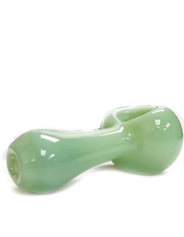 4"Jade Tobacco Smoking Glass Pipe Bowl Thick Glass Hand Pipes