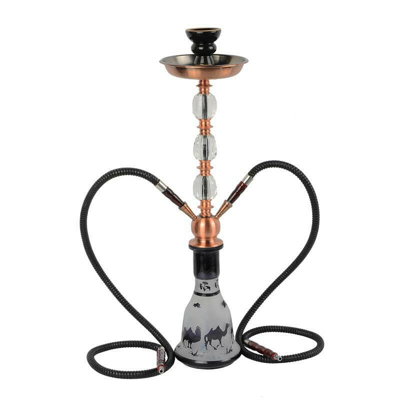 20" Glass base hookah pipe