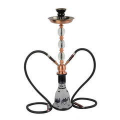 20" Glass base hookah pipe