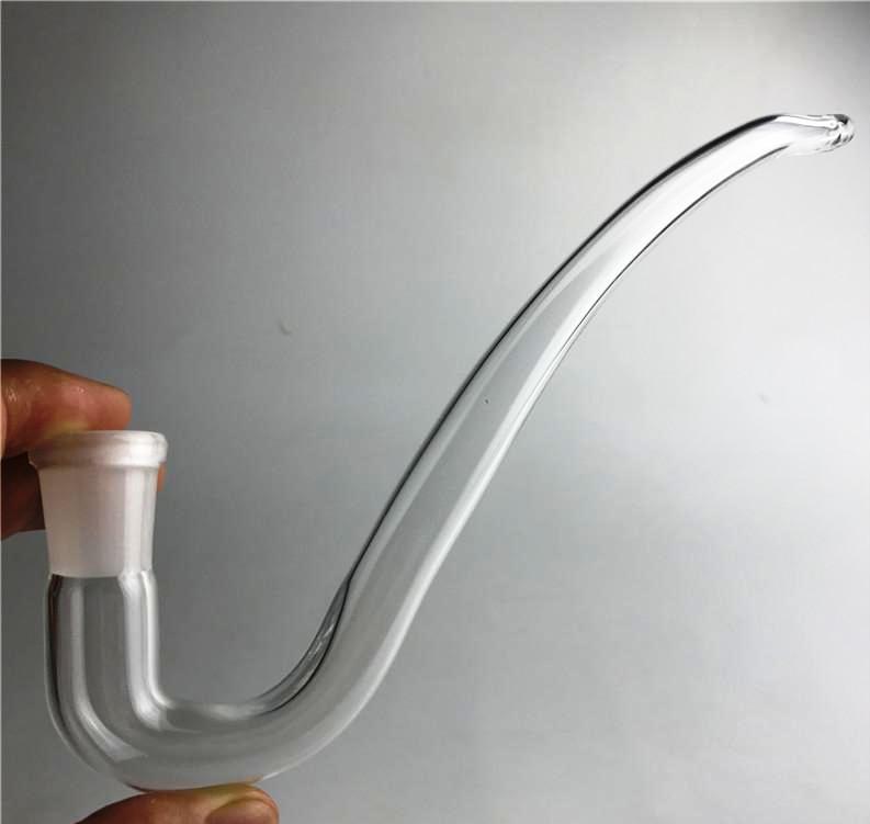 J Hook Glass on Glass Bend Mouthpiece