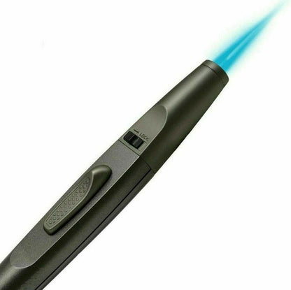 JOBON pen-style single-jet butane torch lighter with safety lock