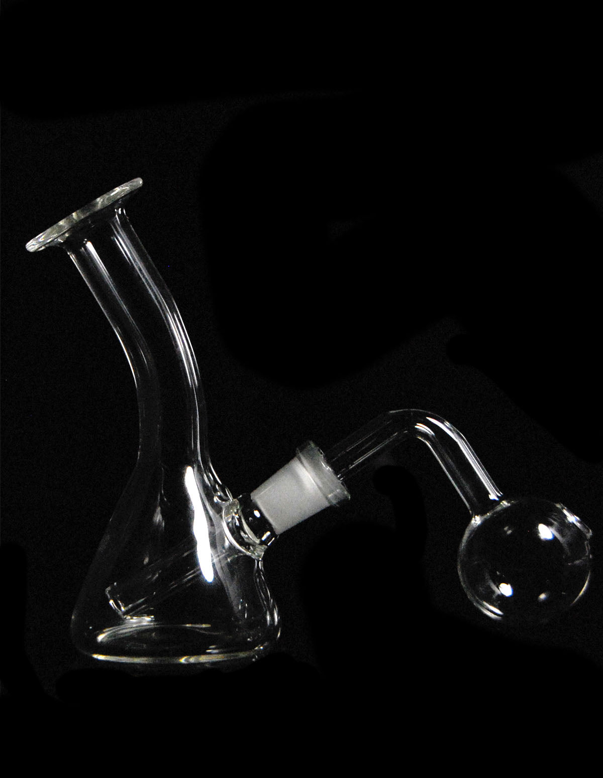 4.5" Miniature Glass Oil Burner Bubbler pipe