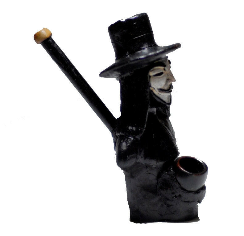 V for Vendetta ceramic novelty pipe alternate view