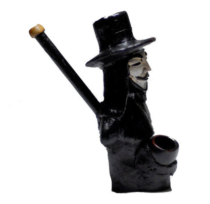 V for Vendetta ceramic novelty pipe alternate view
