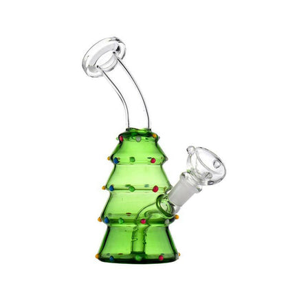 Compact Christmas tree glass rig with 14mm joint