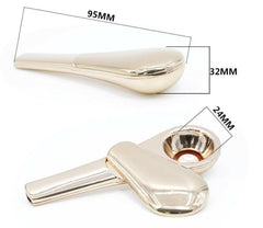 Spoon Shape Metal Magnet Tobacco Smoking Pipe