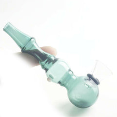 4.5" Glass Green Multi function Hand Oil Burner Pipe