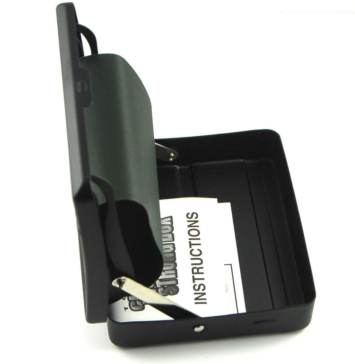 Shut up and Ride ,70mm Cigarette roller & case storage - Simple Glass Pipe