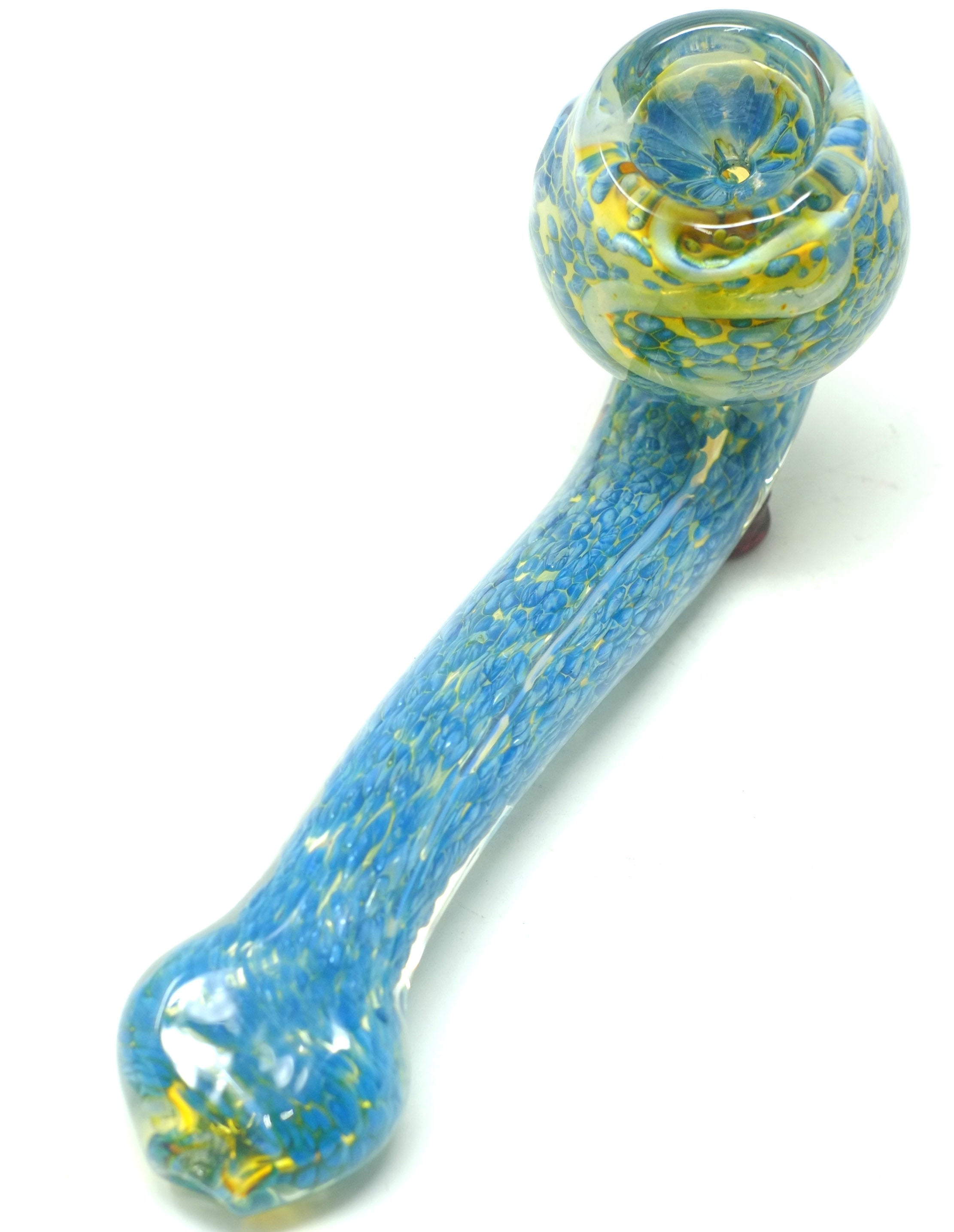 6" Glass Sherlock Glass Pipe