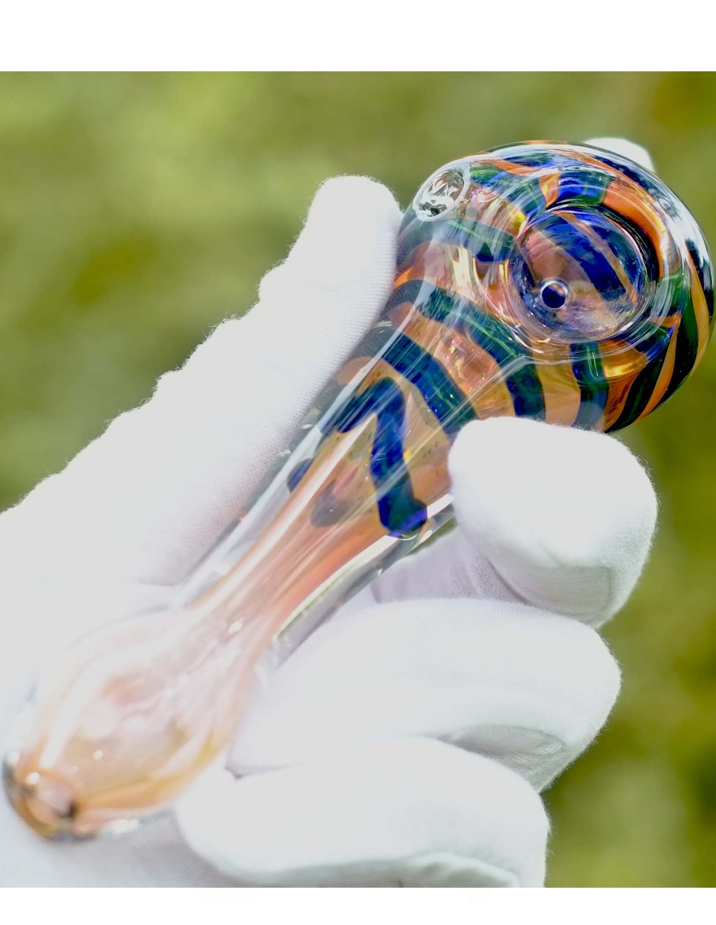 4" Glass Spoon Pipe