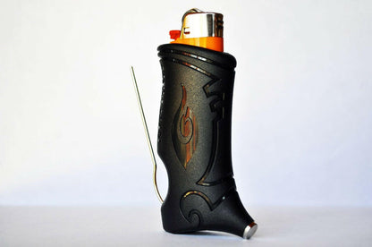 Toker Poker lighter sleeve tool detail