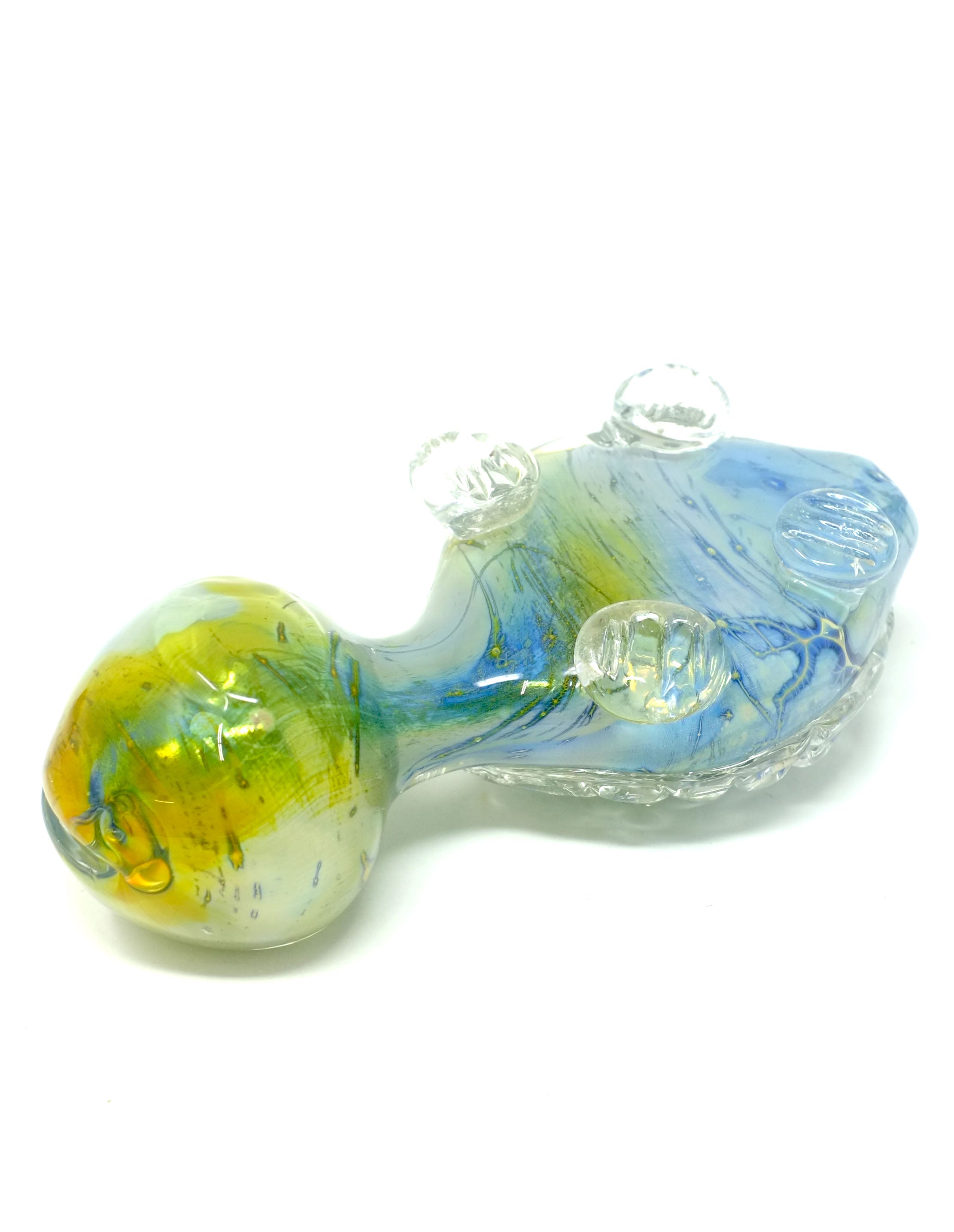 5" Glass Turtle Spoon Pipe