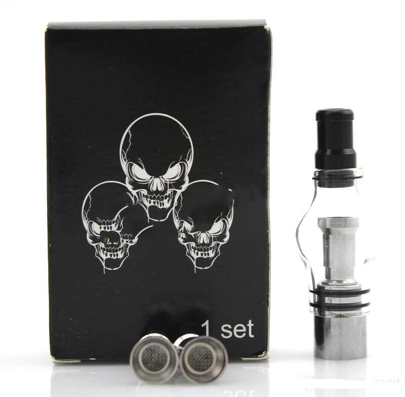 Glass Globe Clearomizer kit with metal nail Atomizer for dry herb - Simple Glass Pipe