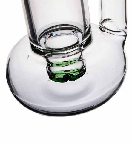10" Glass Clear Tornado Glass Bong Water Pipe