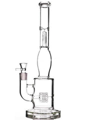 14" Fatboy Glass Straight Water Bong Pipe