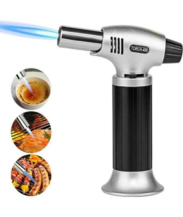 Large metal butane scorch torch 15cm body