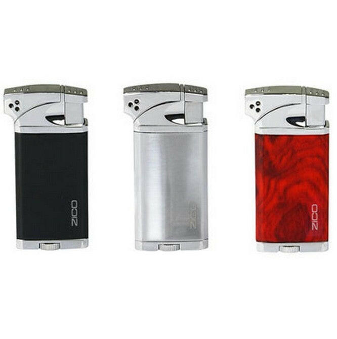 ZICO dual-flame refillable butane lighter