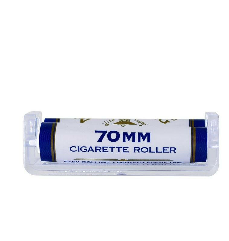 Zig Zag Cigarette 70mm Rolling Machine - Simple Glass Pipe